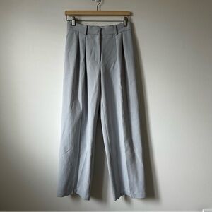 Aritzia Babaton Revue High Rise Wide Leg Pant Size 4 Baby Blues